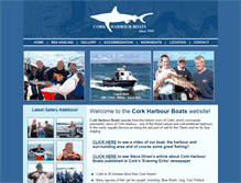 Tablet Screenshot of corkharbourboats.com